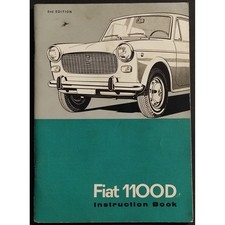 Fiat 1100d instruction usato  Alessandria