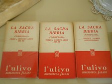 Sacra bibbia. primo usato  Arezzo