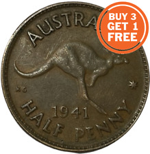 Australian halfpenny coin for sale  BURNTWOOD