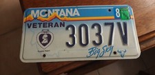 Plaque immatriculation américaine Montana Usa american license plate, usado comprar usado  Enviando para Brazil