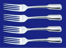 Talheres de aço inoxidável para violino Martha Stewart MFS15 -- Conjunto de 4 garfos de jantar 7 1/2" comprar usado  Enviando para Brazil