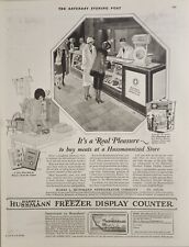 1925 Impressão Ad Hussmann Freezer Display Balcão Old Time Carne Market St Louis, MO comprar usado  Enviando para Brazil