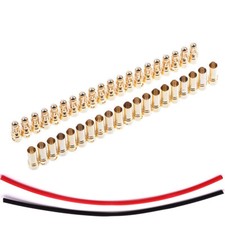 20 pares plugue conector banana bala ouro 3,5 mm M&F fo RC hobby ESC bateria de motor comprar usado  Enviando para Brazil