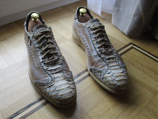 Sneaker weiß schlangenleder gebraucht kaufen  Mutterstadt