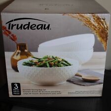 Trudeau porcelain serving for sale  Gig Harbor