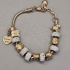Charm bracelet rhinestone for sale  Germantown