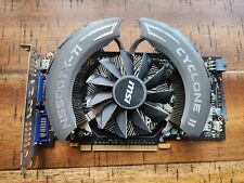 Placa de Vídeo MSI Geforce GTX 550 Ti Cyclone II - 1GB - Parte # N550GTX-Ti Cyclone OC, usado comprar usado  Enviando para Brazil
