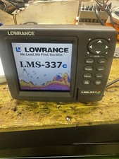 Lowrance lms 337c d'occasion  Expédié en Belgium