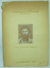 Calendario 1959 assicurazioni usato  Firenze