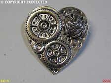 Steampunk pin badge for sale  BRADFORD
