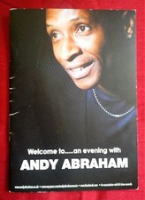 THE X FACTOR 2009 ASSINADO ANDY ABRAHAM TOUR PROGRAMA LIVRETO UMA NOITE COM MUITO BOM ESTADO comprar usado  Enviando para Brazil