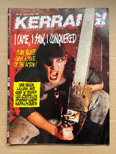 Slave raider kerrang for sale  CHESTERFIELD