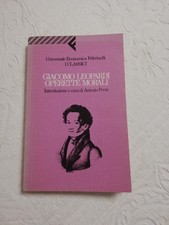 Operette morali giacomo usato  Montaione