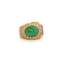 Bague jaune 18k d'occasion  Paris I