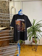 Camiseta Helloween Walls of Jericho gráfica preta banda de heavy metal adulto GG comprar usado  Enviando para Brazil
