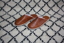 Babouches cuir camel d'occasion  Les Pieux