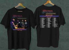 Camisa Santana Tour 2022, Santana Earth Wind & Fire Miraculous Supernatural Tour comprar usado  Enviando para Brazil