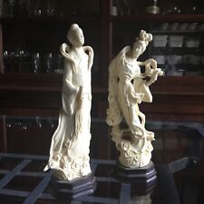 Coppia statuine giapponesi usato  Ariccia