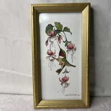 Vntg framed hummingbird for sale  Keystone Heights