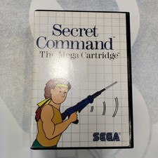 Secret Command Master System Sega Buone Condizioni Senza Manuale comprar usado  Enviando para Brazil
