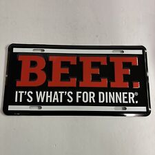 Beef dinner metal for sale  Idaho Falls