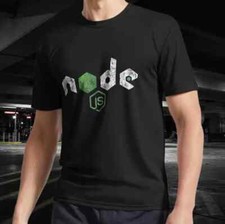 NOVA CAMISA ANGUSTIADA NODEJS JAVASCRIPT LOGOTIPO DE CORRIDA CAMISETA ENGRAÇADA TAMANHO P-5XL comprar usado  Enviando para Brazil