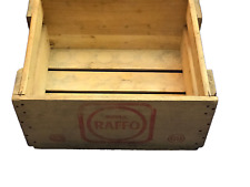 Cassa legno vintage usato  Oria