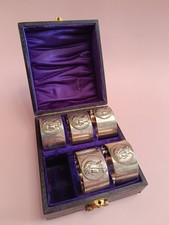Vintage boxed monogrammed for sale  BRIGHOUSE
