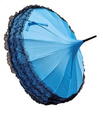 Ruffled parasol frilly for sale  LONDON