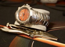 Oakley Blade 2 relógio Sunburst vermelho relógio muito raro X-metal cristal de safira 2004 comprar usado  Enviando para Brazil
