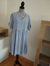 Vestito donna celeste usato  Tricase