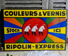 Ancienne plaque emaillee d'occasion  Le Poinçonnet