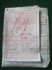 1897 enlistment papers for sale  BUSHMILLS