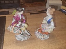 Paires personnages porcelaine d'occasion  La Clusaz