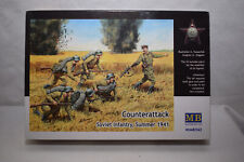 1:35 Master Box No. MB 3563 Counter Attack Soviet Infantry Summer 1941 ungebaut comprar usado  Enviando para Brazil