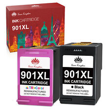 2x Tinteiro 901XL 901 XL para HP OfficeJet 4500 G510 J4535 J4550 J4585 comprar usado  Enviando para Brazil