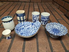 Blue floral chinese for sale  Milton