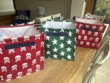 Storage cube boxes for sale  OAKHAM