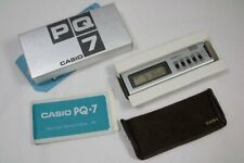 Usado, Caixa Vintage Casio PQ-7 Despertador/Relógio/Cronômetro Feito no Japão com Recibo 1979 comprar usado  Enviando para Brazil