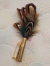 Vintage brooch feather for sale  STOCKPORT