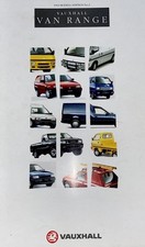 Vauxhall van range for sale  WIGAN