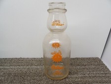 Garrafa de leite vintage Golden It Whips produtos frescos finos laranja sol comprar usado  Enviando para Brazil