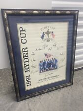 Ryder cup 1991 for sale  Greenbrier