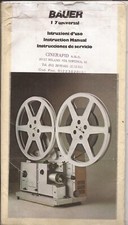 Manuale proiettore bauer usato  Italia