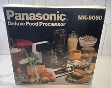 Procesador de alimentos Panasonic MK5050 Deluxe de colección con manual de instrucciones NUEVO, probado segunda mano  Embacar hacia Argentina