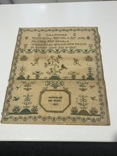 1827 sampler antique for sale  GRIMSBY