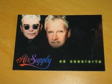 AIR SUPPLY - EN CONCIERTO - PROMO POSTCARD comprar usado  Enviando para Brazil