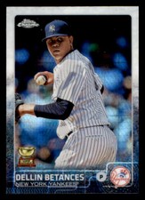 Refratores de prisma cromados Topps 2015 #194 Dellin Betances comprar usado  Enviando para Brazil