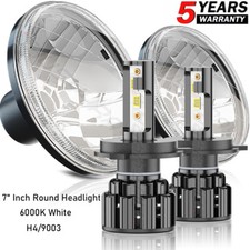 Par de Faróis de LED Redondos de 7" Polegadas Hi/Lo Feixe Selado FIT Chevy Bel Air 1955-1957 comprar usado  Enviando para Brazil