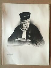 Lithographie honoré daumier d'occasion  France